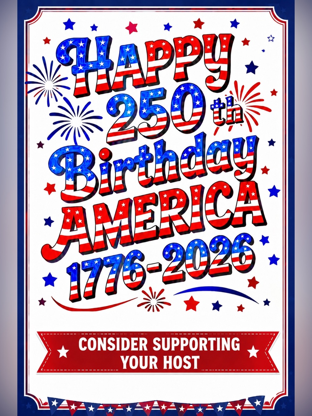 🇺🇸 Support Your Host 🇺🇸